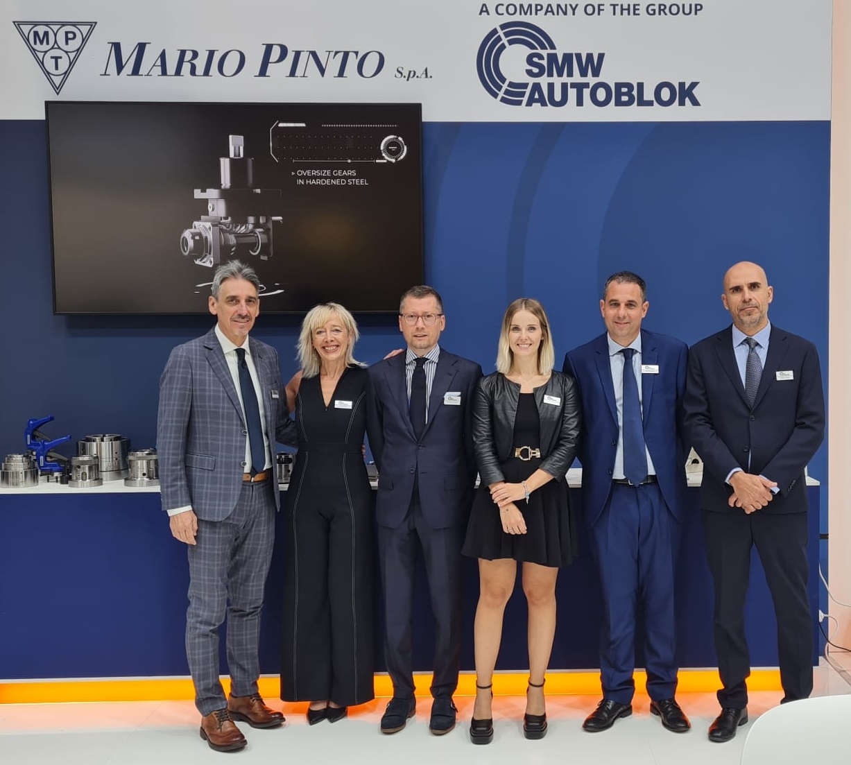 Il management e il team export MPT a EMO 2023